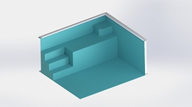 Schwimmbadtreppe Entspannung Typ 1