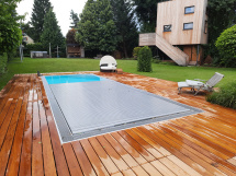 Underfloor pool cover 7x3,5m