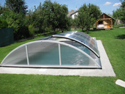 Pool roofing