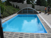 Pool roofing