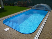 Pool roofing